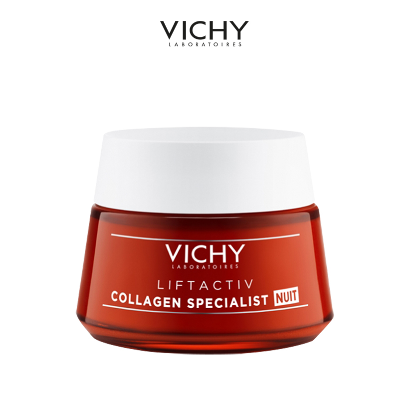 Kem dưỡng giúp sáng da, mờ thâm nám ban đêm Vichy LIFTACTIV COLLAGEN SPECIALIST NIGHT