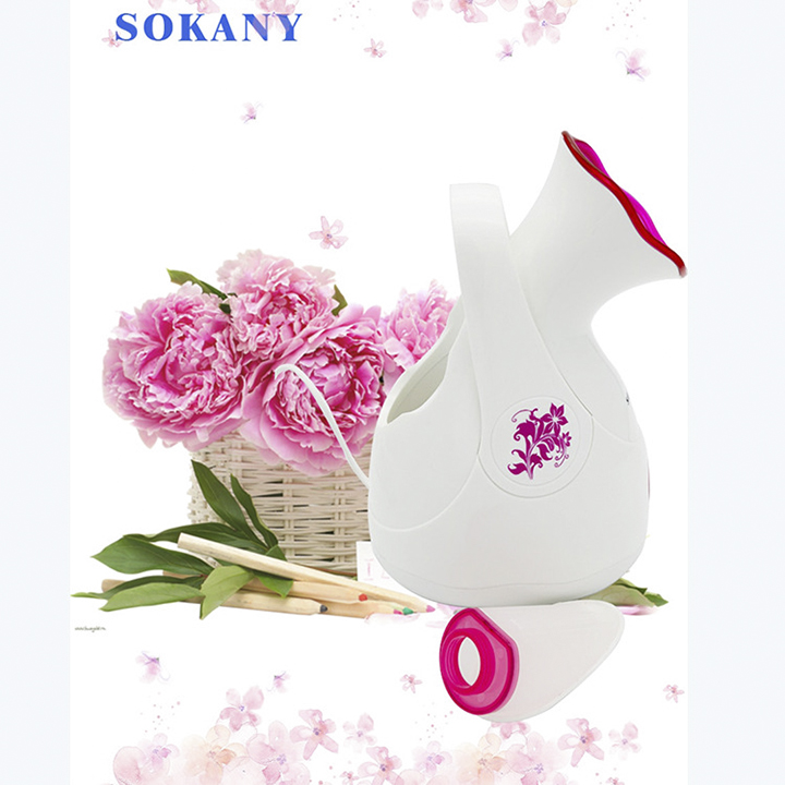 Máy xông hơi mặt phun sương  sokany618- 280w thảo dược giúp se lỗ chân lông, trắng sáng rạng ngời