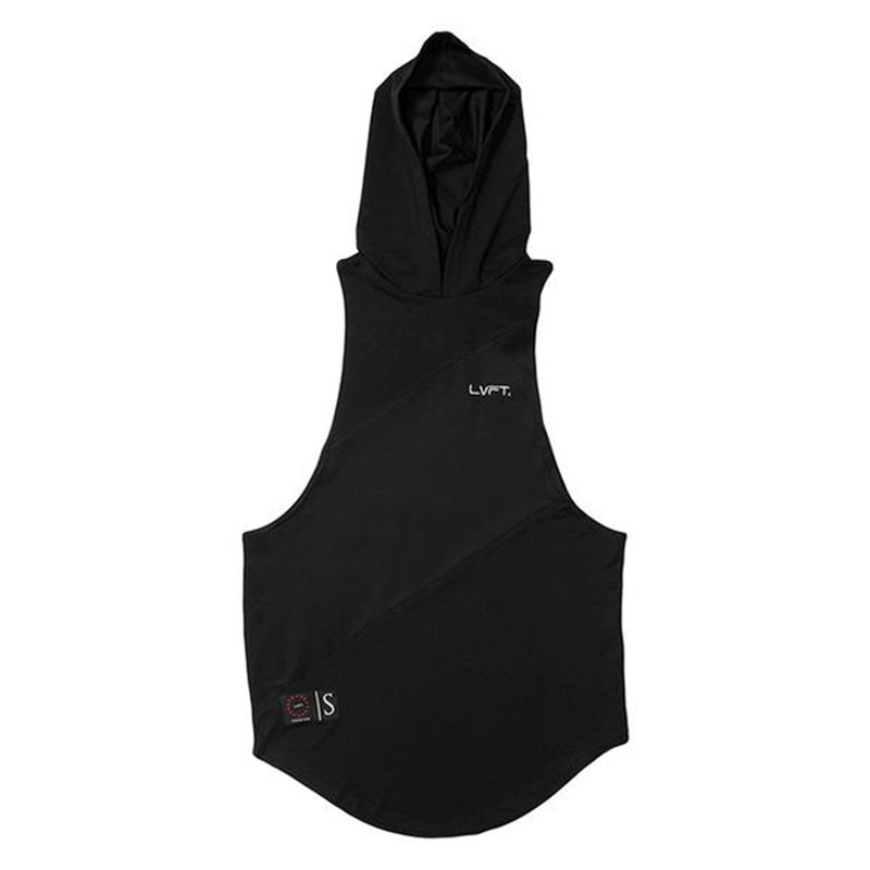 Áo tanktop nam tập gym có mũ, Áo gym nam ba lỗ, Áo ba lỗ nam tập gym nam, Áo tanktop bóng rổ - Thích hợp tập gym, chạy bộ, bóng rổ vận động cực kì thoải mái (SP098)