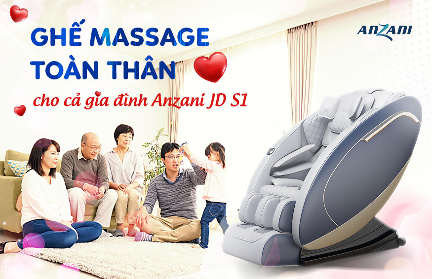 Ghế massage toàn thân Anzani D2