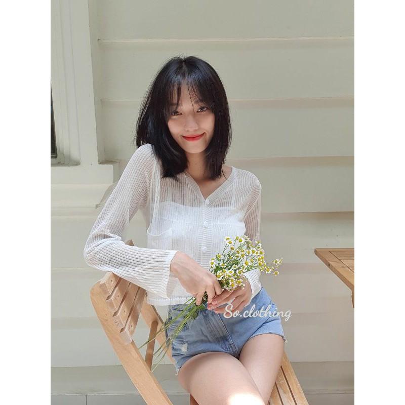 MÃ 8_Áo len nữ mùa hè Hàn Quốc mẫu mới nhất