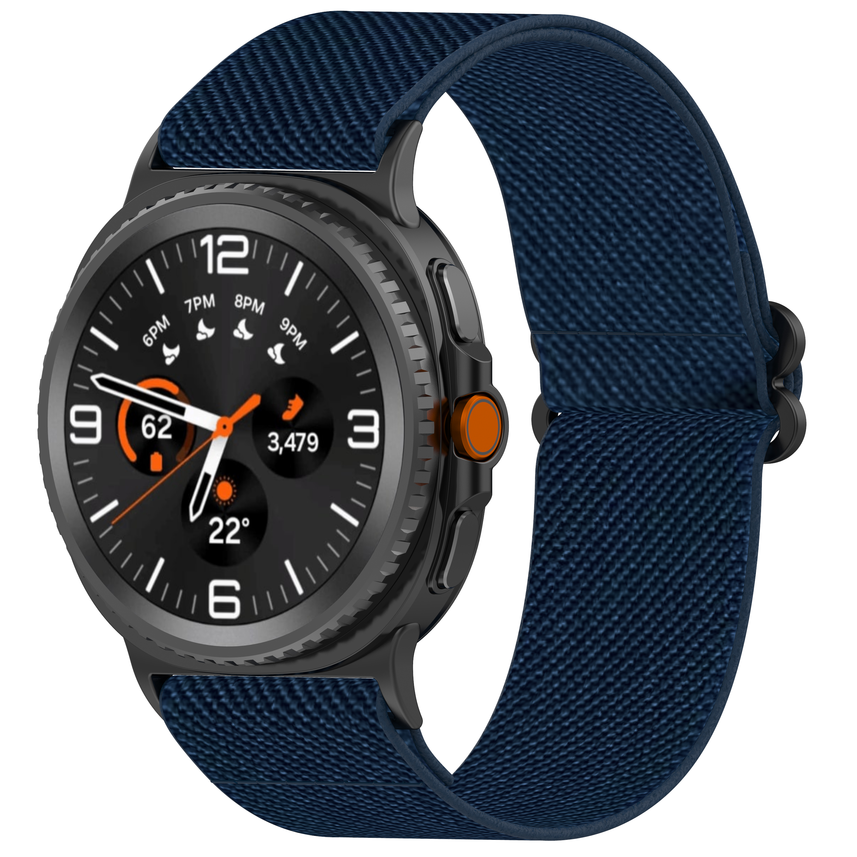Dây Nylon Loop cho Samsung Galaxy Watch8 40mm / 44mm &amp; Galaxy Watch8 Classic 46mm - Hàng Chính Hãng