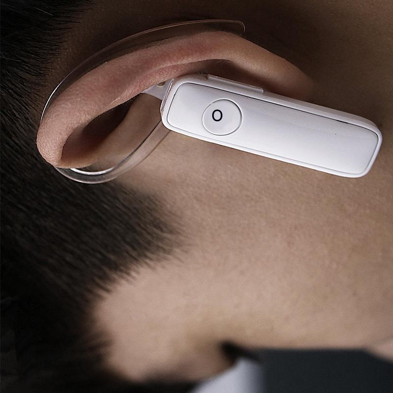 Phong cách mới nhất M165 tai nghe bluetooth thể thao không dây gọi xe tai mini treo tai nghe nhạc stereo