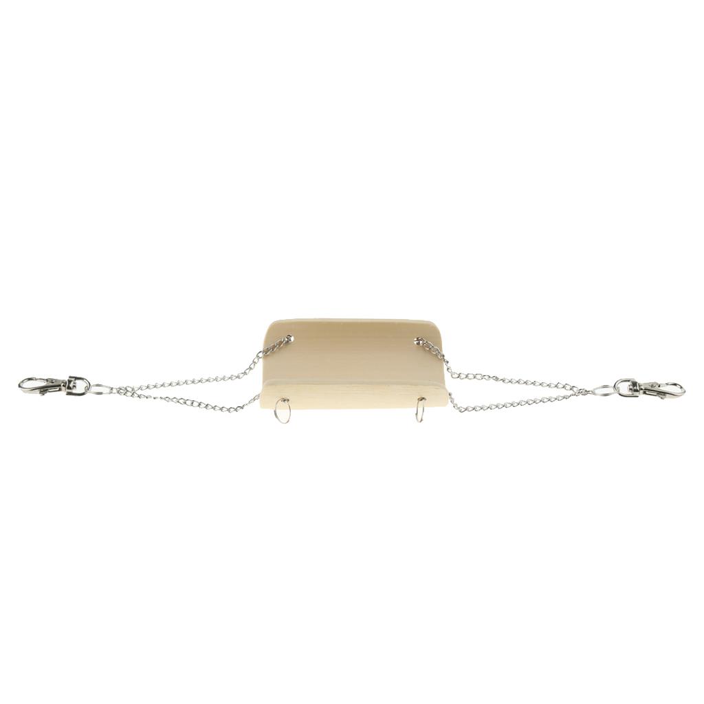 2 Pcs Pet Swing Hammock Hamster Squirrel Small Animal Bamboo Toys