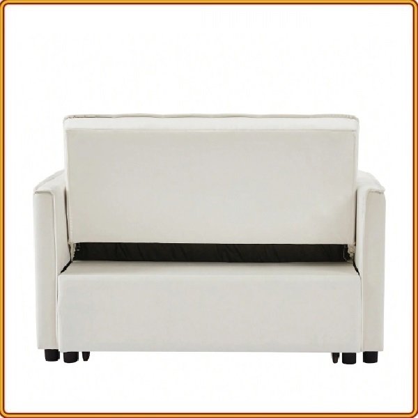 Sofa giường đa năng thông minh, sofa gấp gọn SM27CT Juno Sofa bọc vải, chân kim loại cao cấp