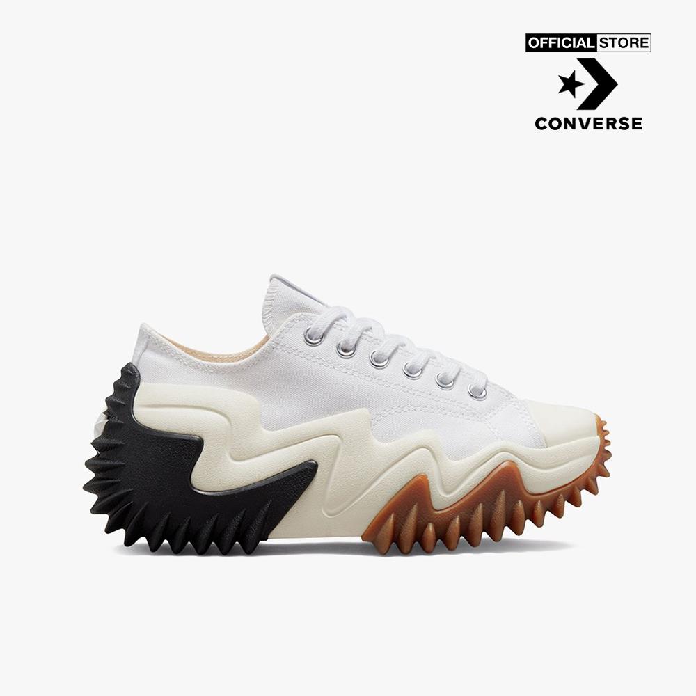 CONVERSE - Giày sneakers cổ thấp unisex Run Star Motion 172896C-00W0_WHITE