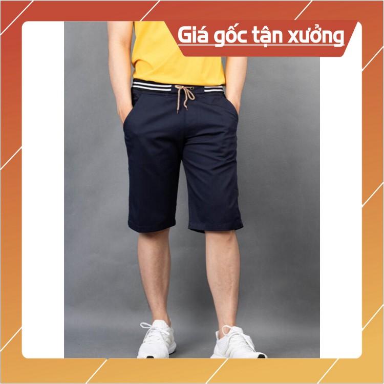 Quần Sọt Nam Lưng Thun Chất Vải Kaki-Thời Trang PONIVA