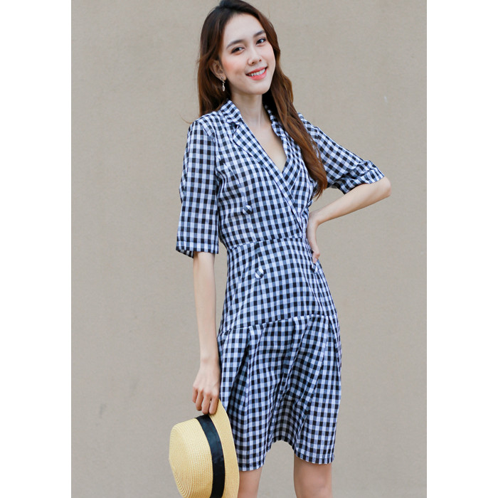 ĐẦM CARO NỮ THANH LỊCH DH05050