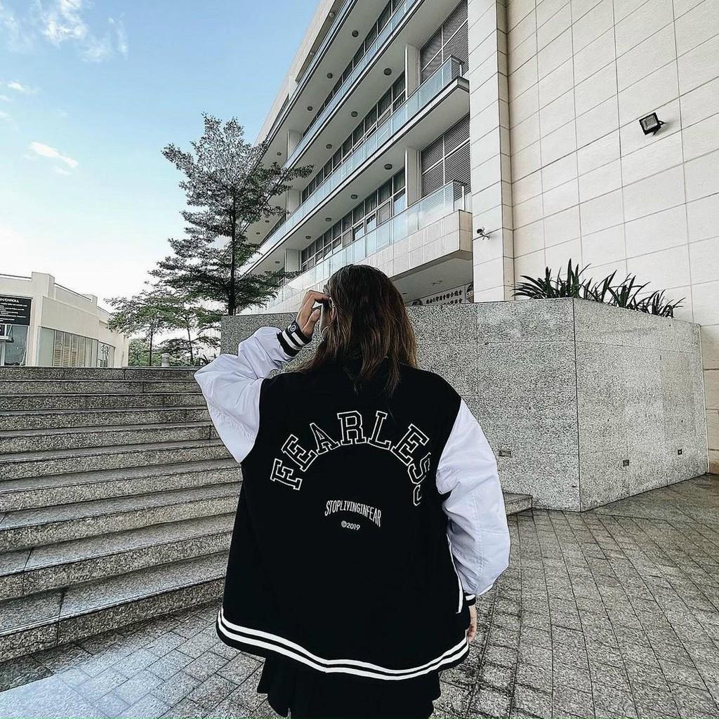 Áo Khoác Nỉ BOMBER F.E.A.R.L.E.S.S Ulzzang Unisex