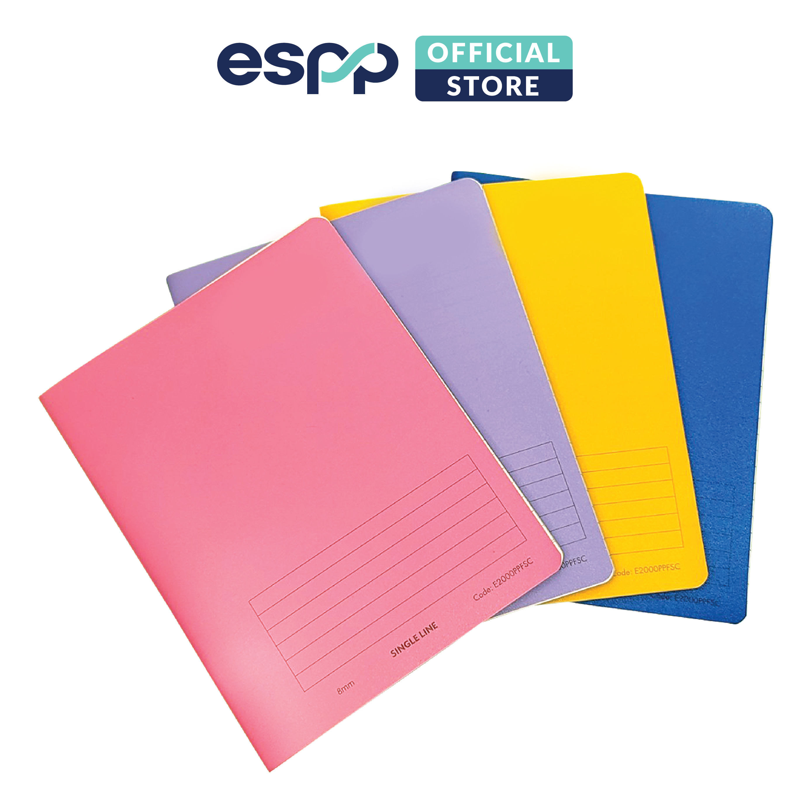 Tập ghi chép 16,5x21cm có kẻ dòng 60 tờ - ESPP
