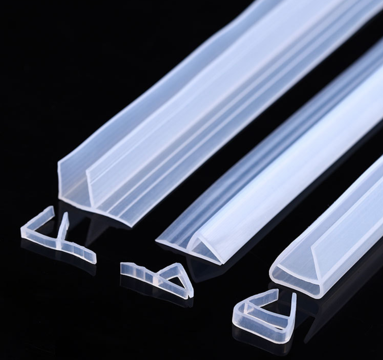 Gioăng silicon gắn cửa kính chuyên dụng,gioăng chữ u, gioăng chữ f, gioăng chữ h tác dụng gắn vách kính, cửa nhà tắm cửa ra vào,cửa trượt ngăn nước bụi
