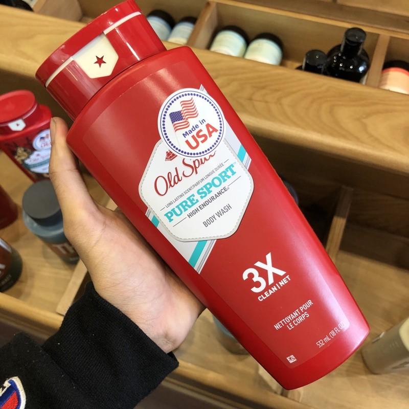 Sữa tắm nam Old Spice Pure Sport 532ml