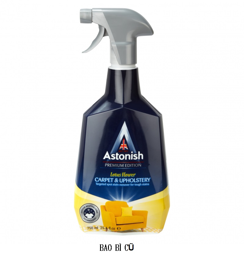 Bình xịt tẩy nỉ thảm Astonish C6720