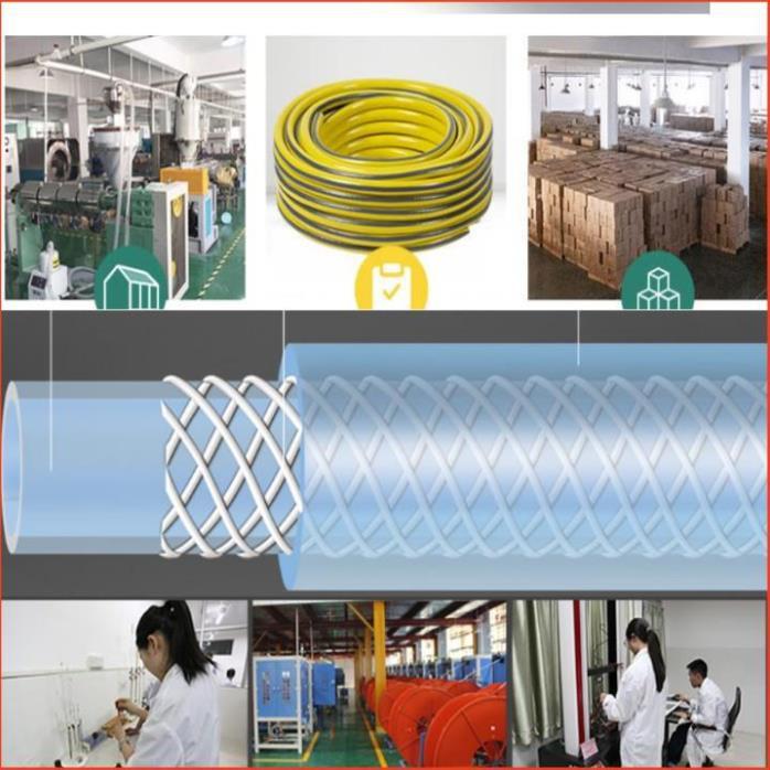 Bộ dây vòi xịt nước rửa xe,tưới cây tăng áp 3 lần 15m