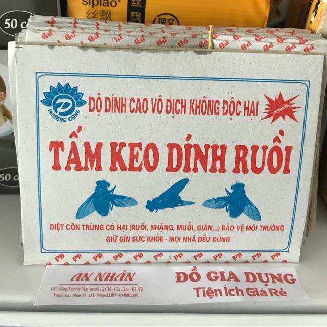 20 tấm keo dính ruồi - độ dính cao vô địch không độc hại Giá Rẻ