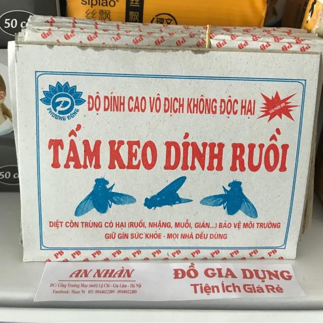 20 tấm keo dính ruồi - độ dính cao vô địch không độc hại Giá Rẻ