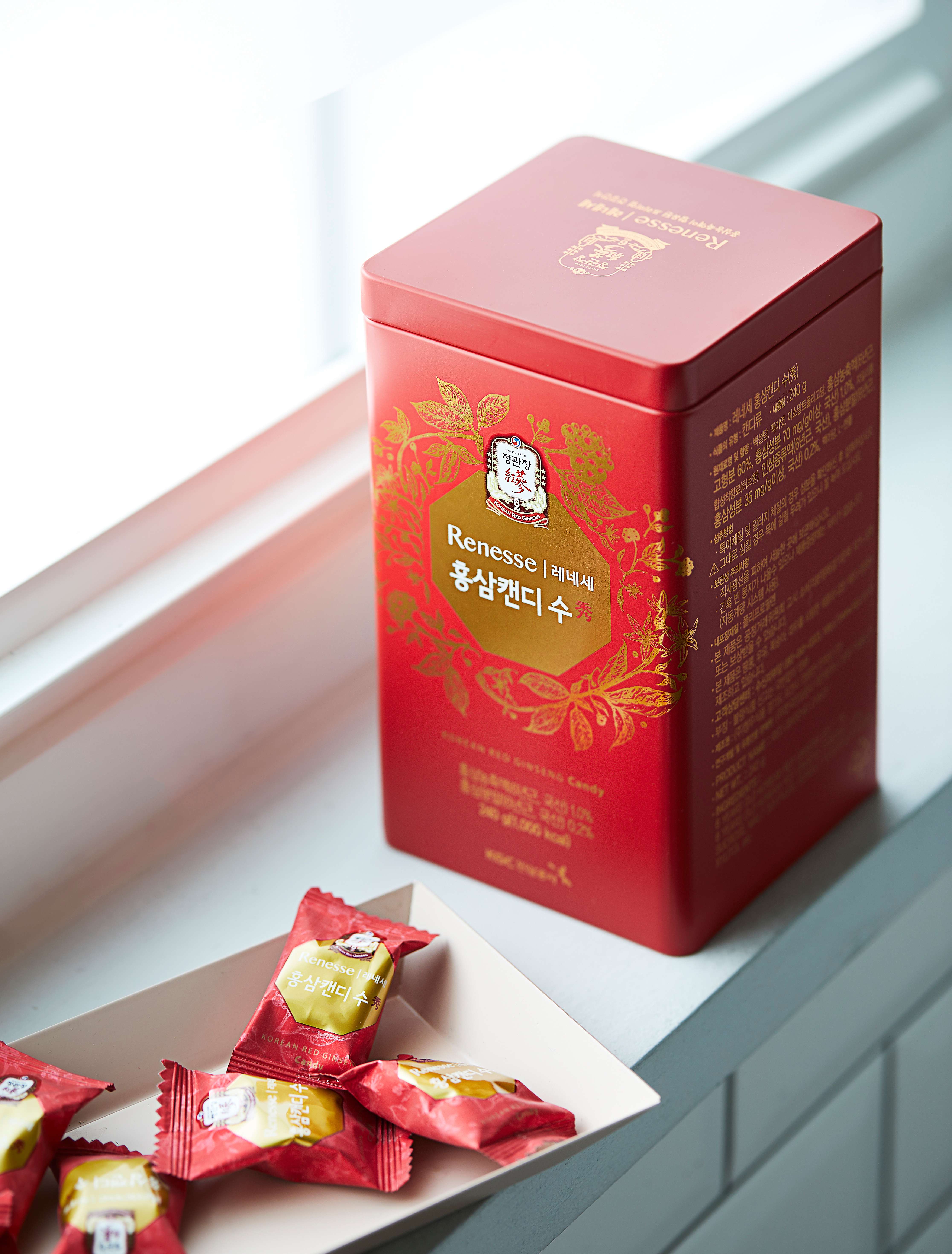 Kẹo hồng sâm KOREAN RED GINSENG Candy 240g- SYPT