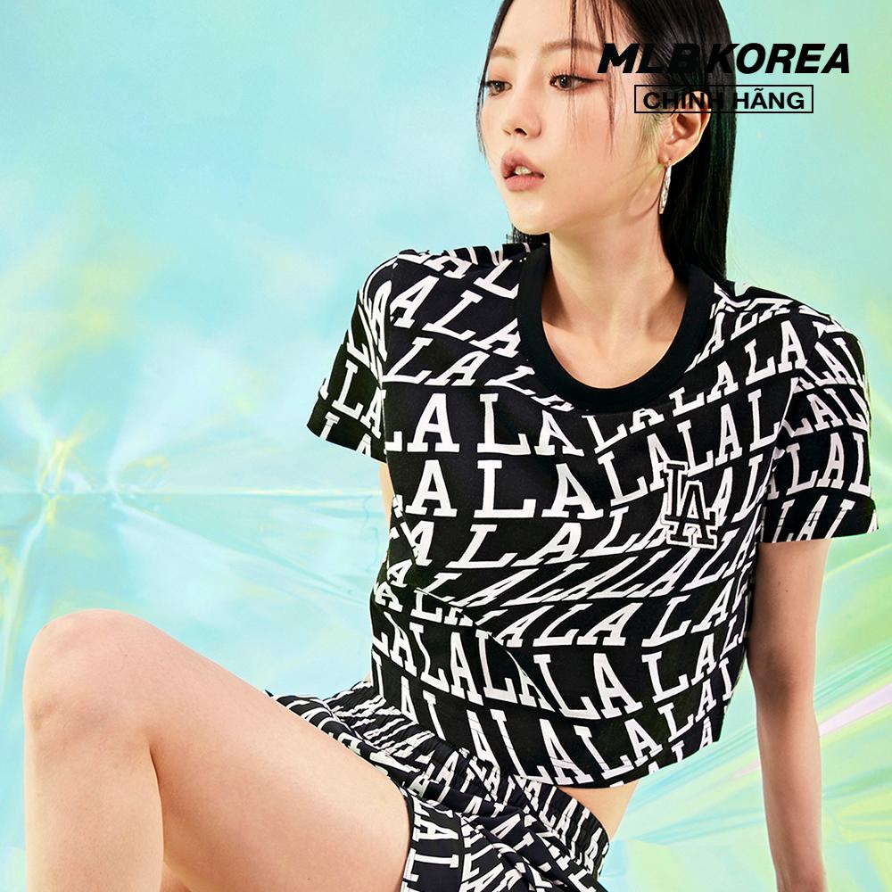 MLB - Quần shorts nữ lưng thun Basic Terry 3FSP60123