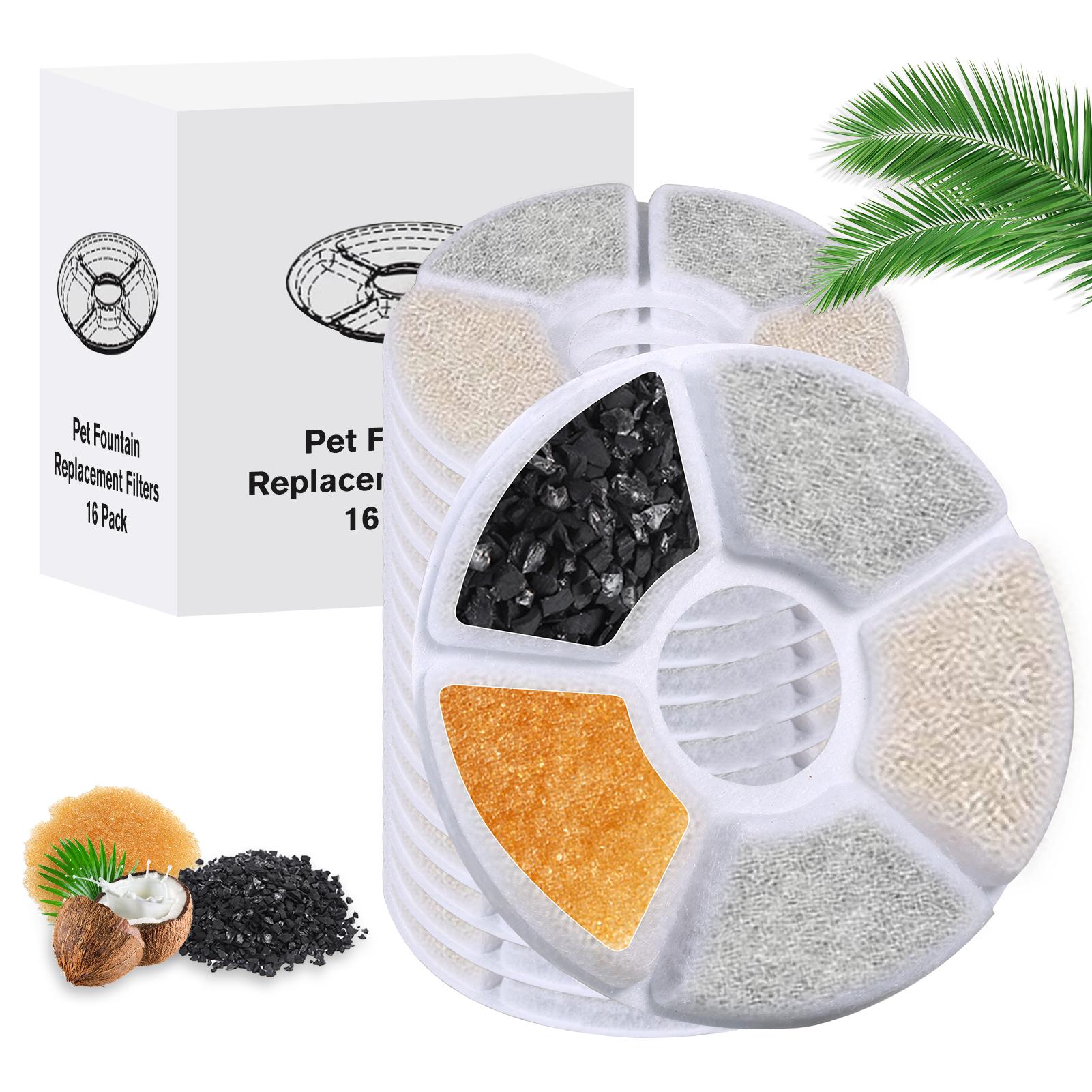 Bộ Lọc Nước Cho Mèo Dạng Tròn Thay Thế 84Oz / 2,5L 3