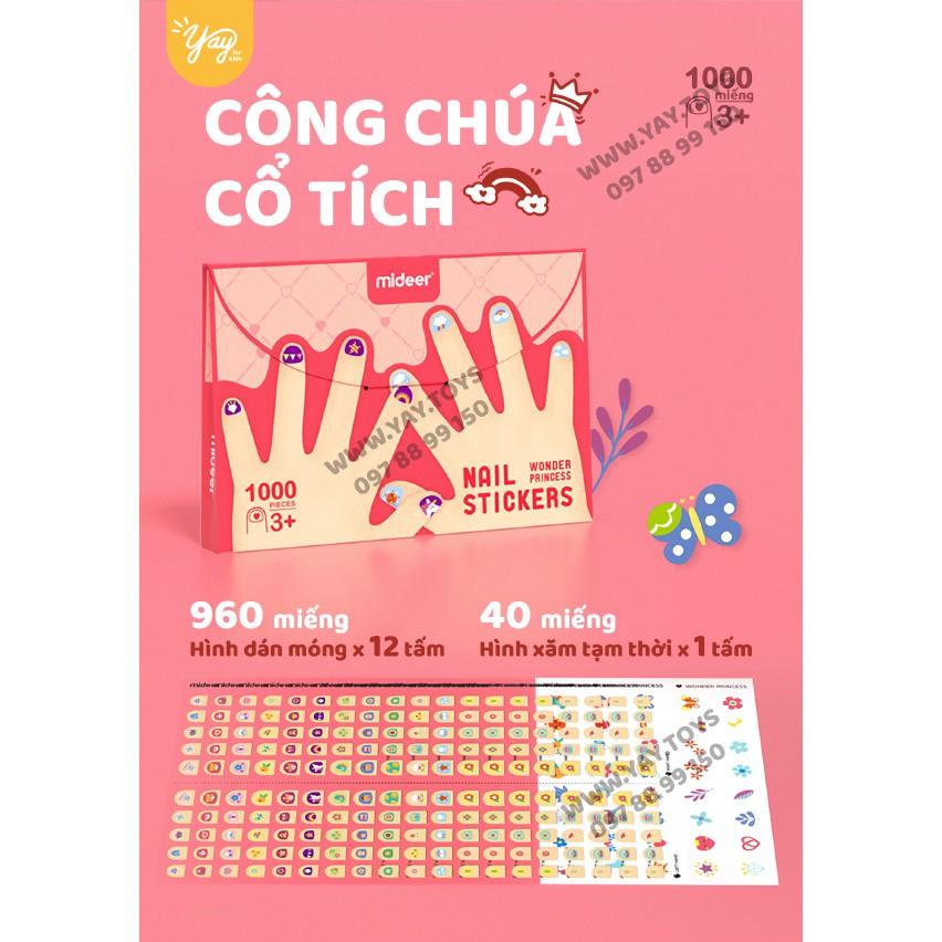 [Nhiều chủ đề] Hình dán móng tay và hình xăm dán cho bé - Nail Sticker & Temporary Tattoo