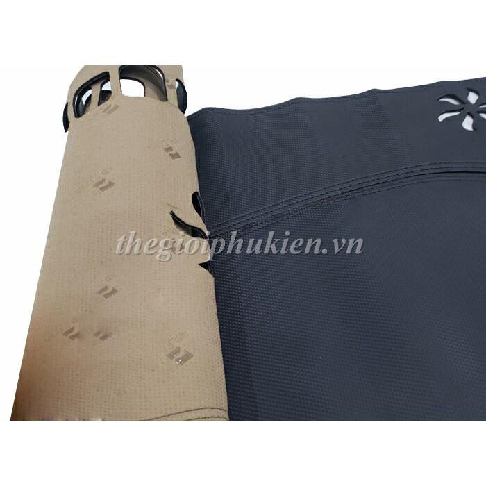 Thảm da Taplo Hyundai Santafe 2019 vân Carbon cao cấp