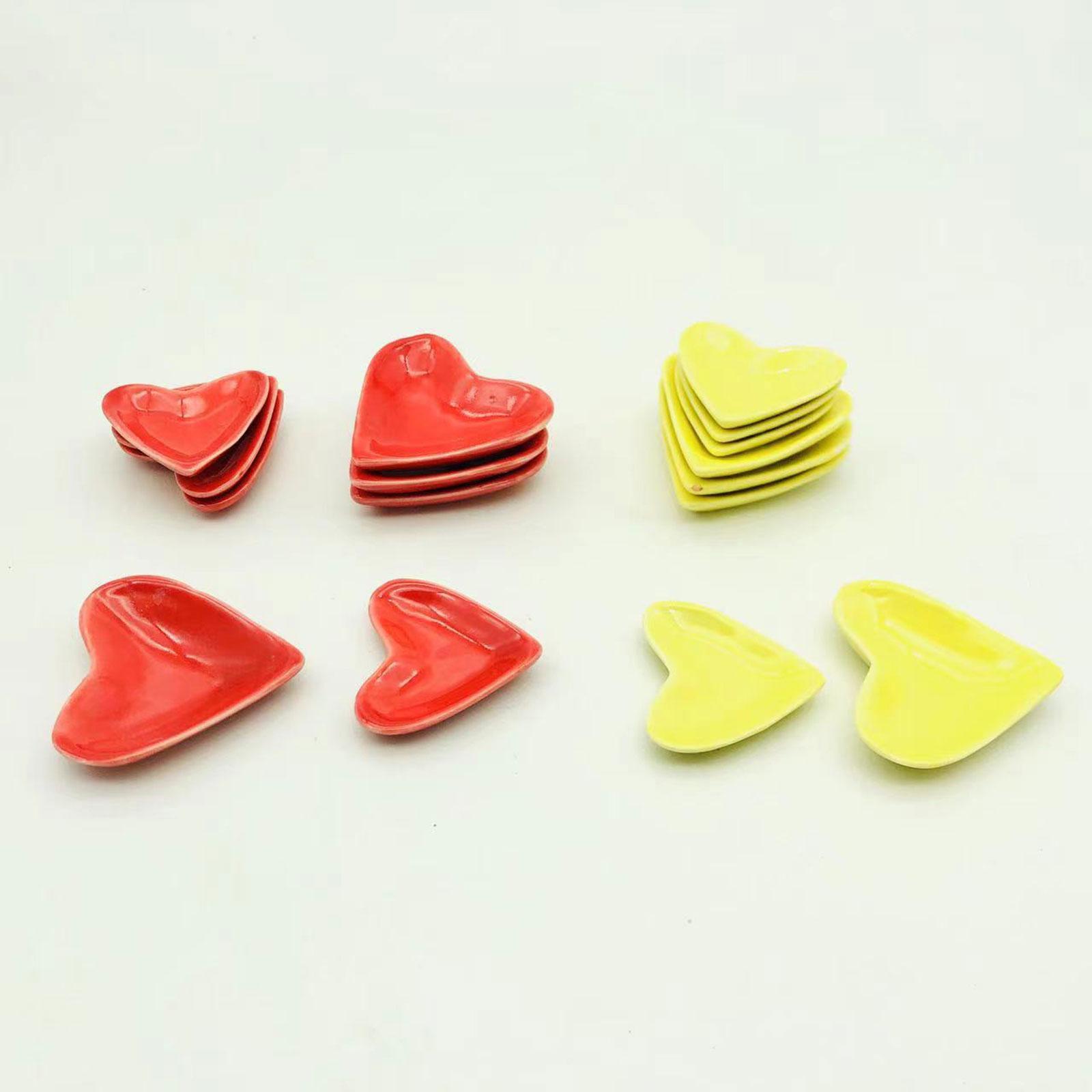 4 Pieces Dollhouse Porcelain Plate Dollhouse Kitchen Accessories for 1:12 Dollhouse Accessories