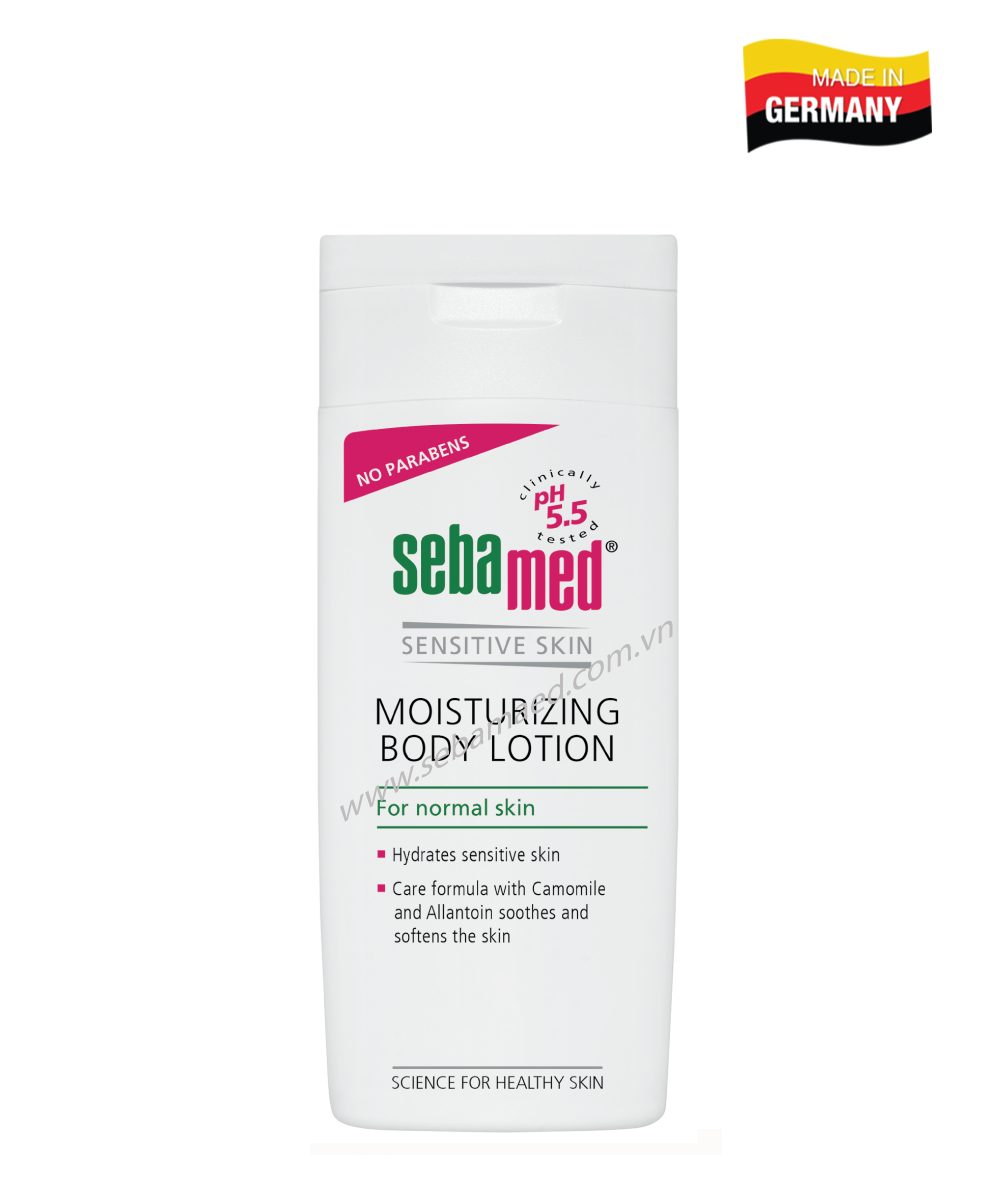 Sebamed Sữa Dưỡng Thể Toàn Thân Da Nhạy Cảm Moisturizing Body Lotion pH5.5 200ml