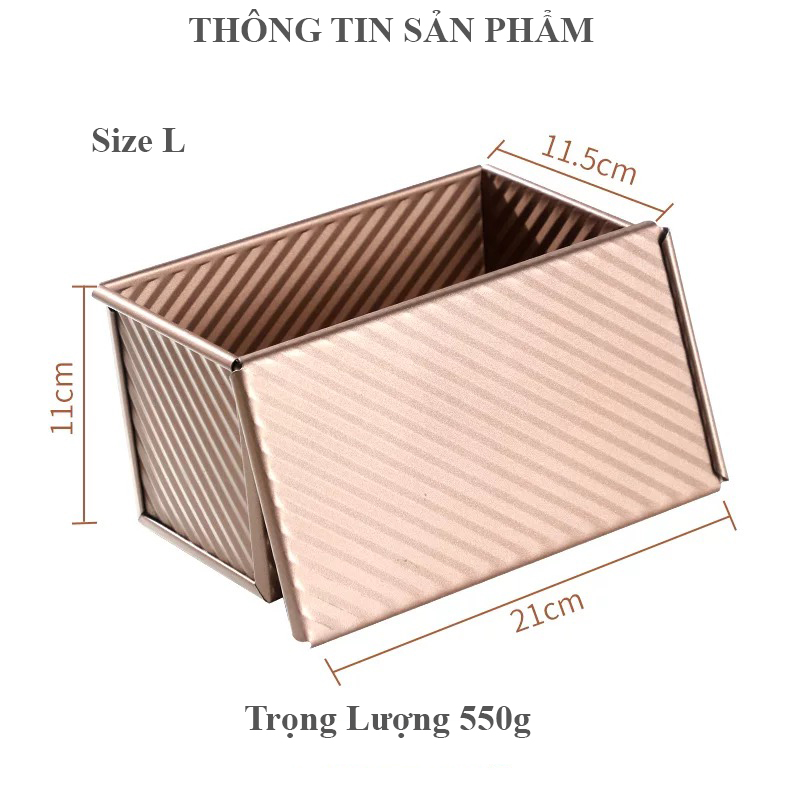 Khuôn Bánh Sandwish Chống Dính Có Nắp