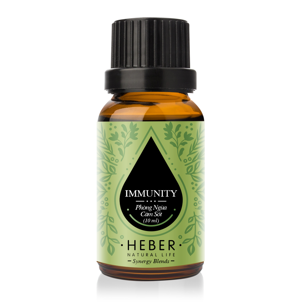 Tinh Dầu Phòng Ngừa Cảm Sốt Immunity Blends Essential Oil Heber | 100% Thiên Nhiên Nguyên Chất Cao Cấp