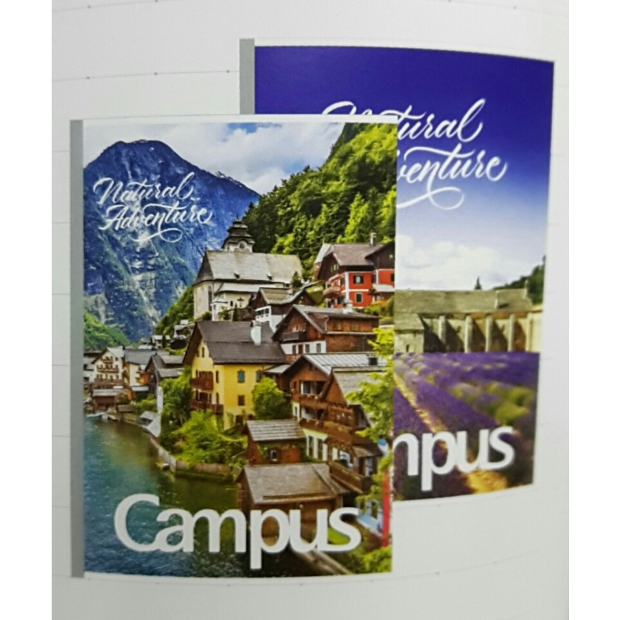 Lốc 5 quyển vở Campus Adventure 200 trang có chấm