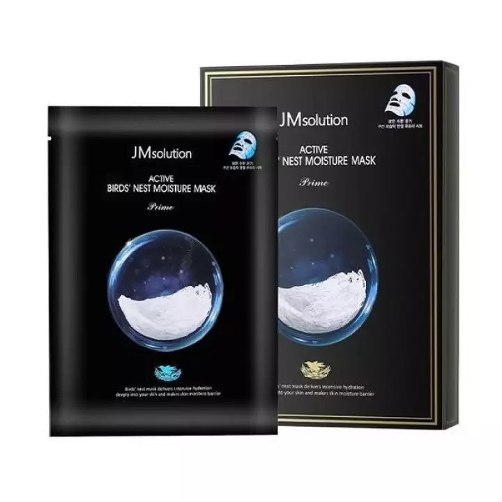 Mặt Nạ Tổ Yến Dưỡng Ẩm, Phục Hôi Da JM Solution Active Bird's Nest Moisture Mask Prime 30ml