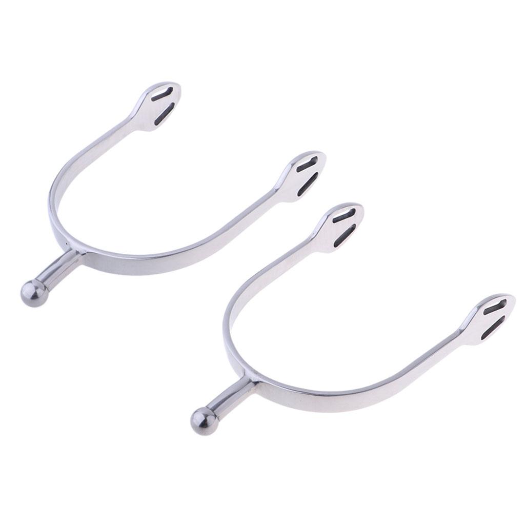 1 Pair Stainless   Equestrian Horse Riding  14x8x2cm