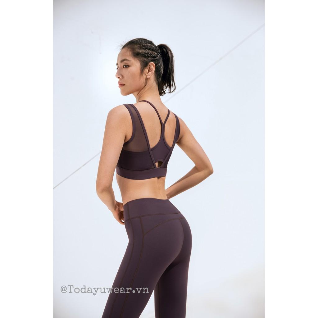 Áo Tập Gym Yoga Scarlet