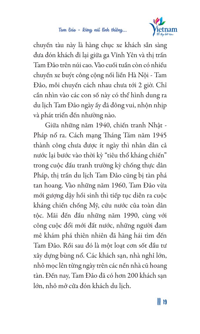 Tam Đảo đất thiêng miền du lịch - bản in 2024