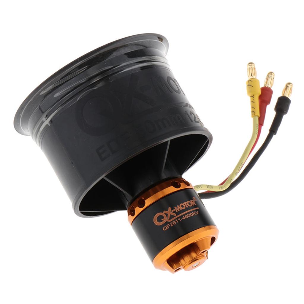 Quạt Gió 50mm QF2611 4600KV Động Cơ Không Chổi Than 12 Cánh