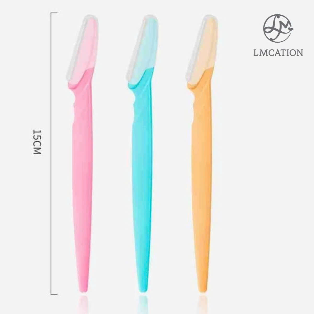 Bộ 3 Dao Tỉa Lông Mày 3 Màu – Gọn Gàng &amp; Sắc Nét