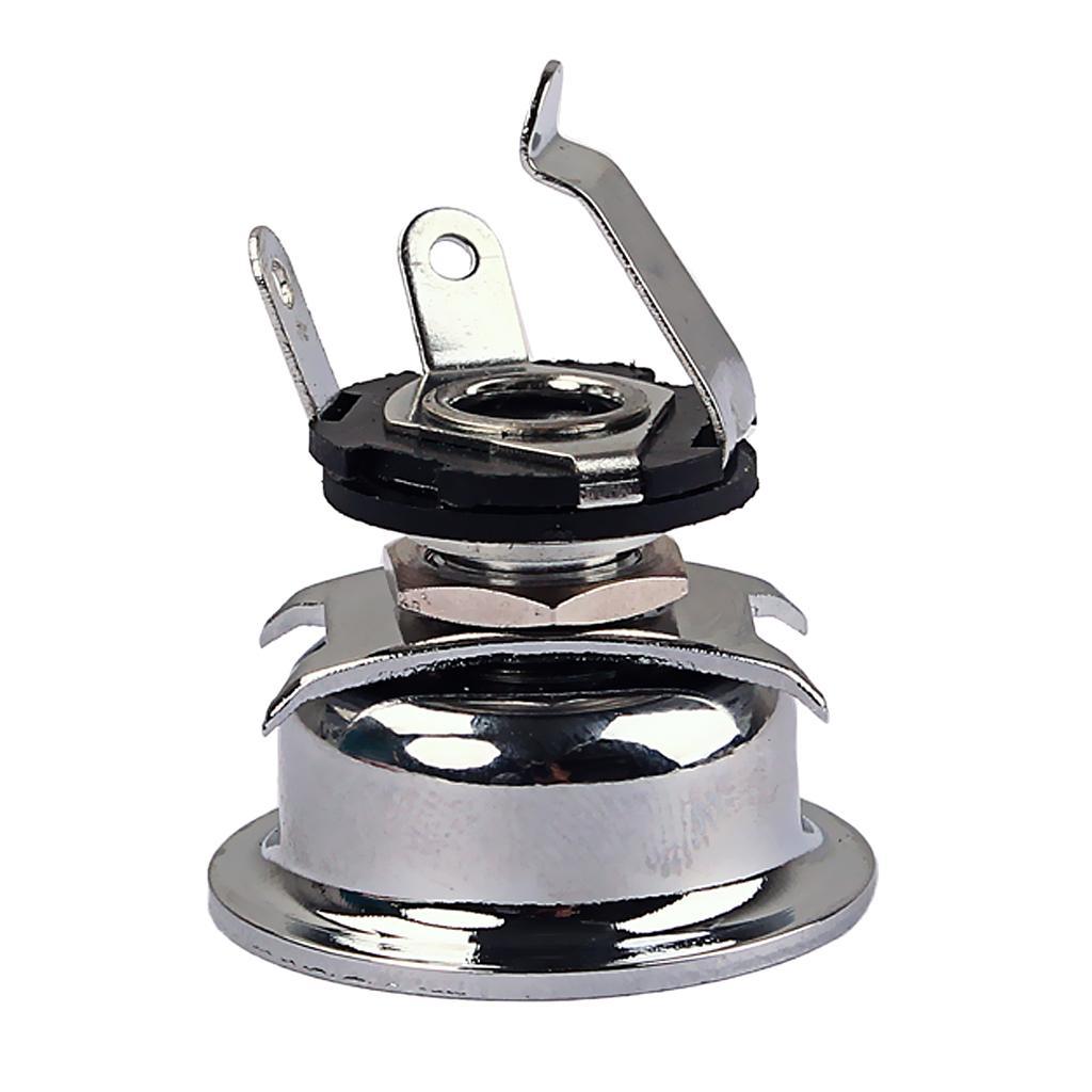 2pcs 6.35mm 1/4 ''  Output Jack for  Guitar
