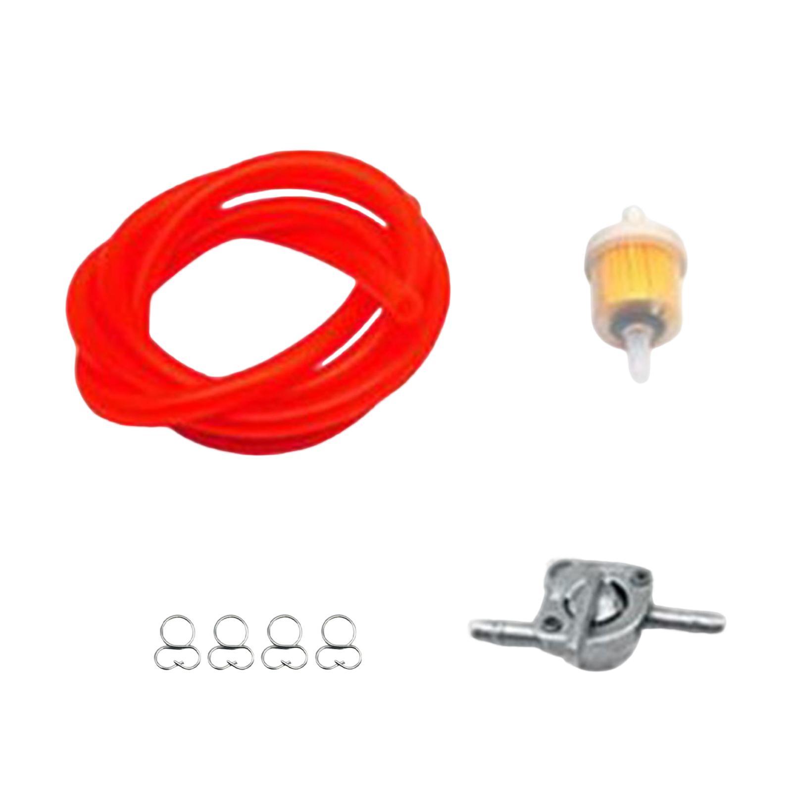 Professional Gas Fuel Switch with Filter Fuel Line for Motorcycle