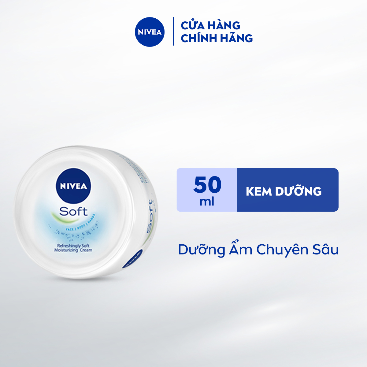 Kem Dưỡng Mềm Da NIVEA Soft (50 ml/ 200 ml) - 89054/89050