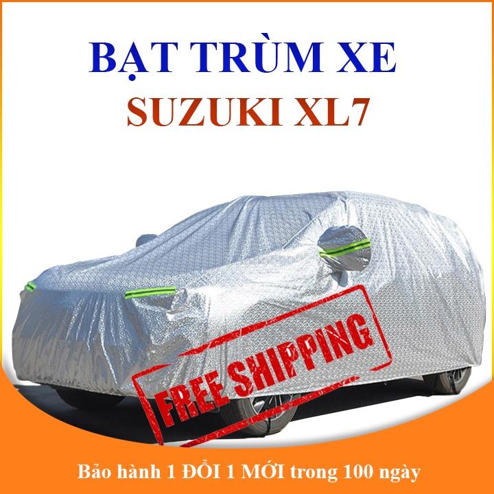 Bạt che phủ xe ô tô 7 chỗ SUZUKI XL7 chống nắng mưa, bạt trùm xe ô tô 3 lớp chống nóng không thấm nước