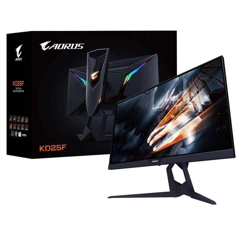 Màn hình Gigabyte AORUS KD25F Gaming 24.5” Full HD 240Hz 0.5ms WLED/TN - Hàng Chính Hãng