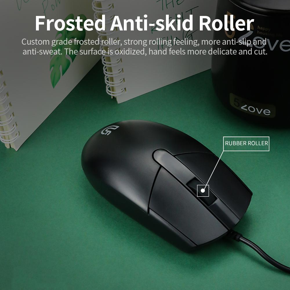 Chuột uFound U-68 có dây cho văn phòng doanh nghiệp hỗ trợ USB 1200DPI