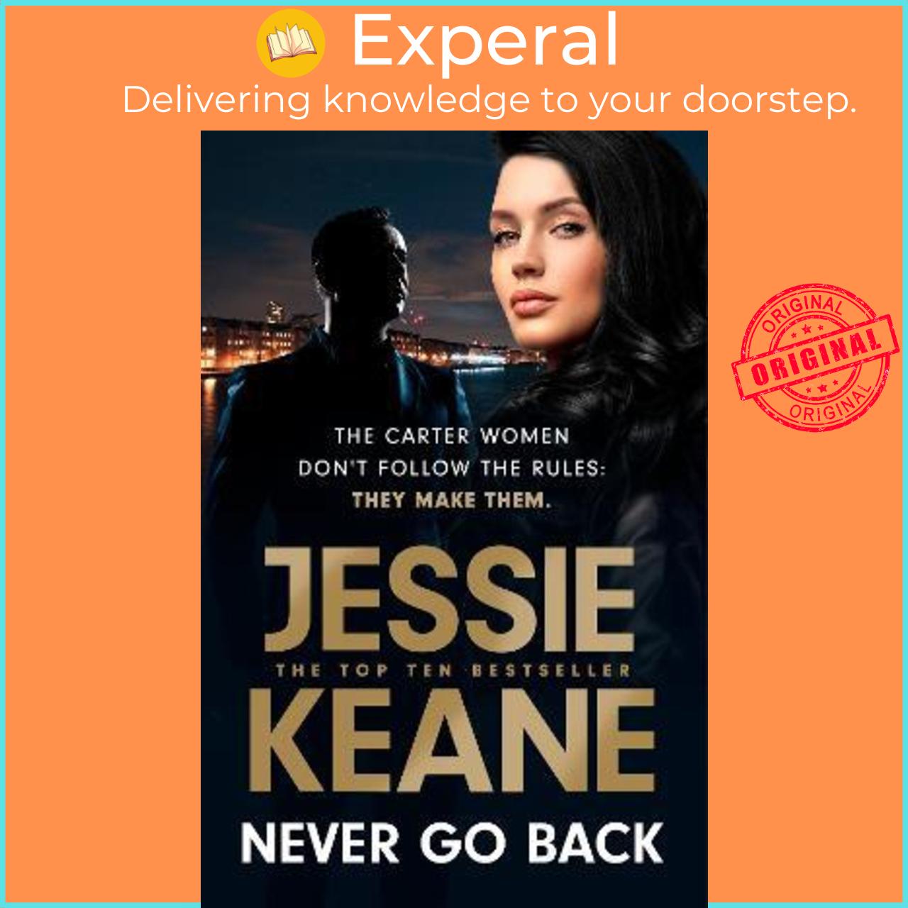 Hình ảnh Sách - Never Go Back : an utterly gripping gangland crime thriller from the best by Jessie Keane (UK edition, hardcover)