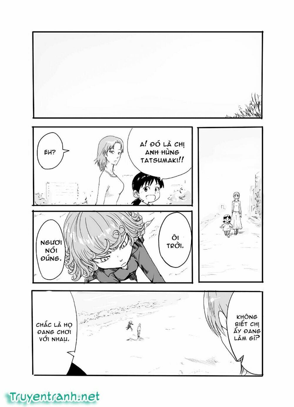 trận chiến giữa saitama và bão kinh hoàng chapter 1 17