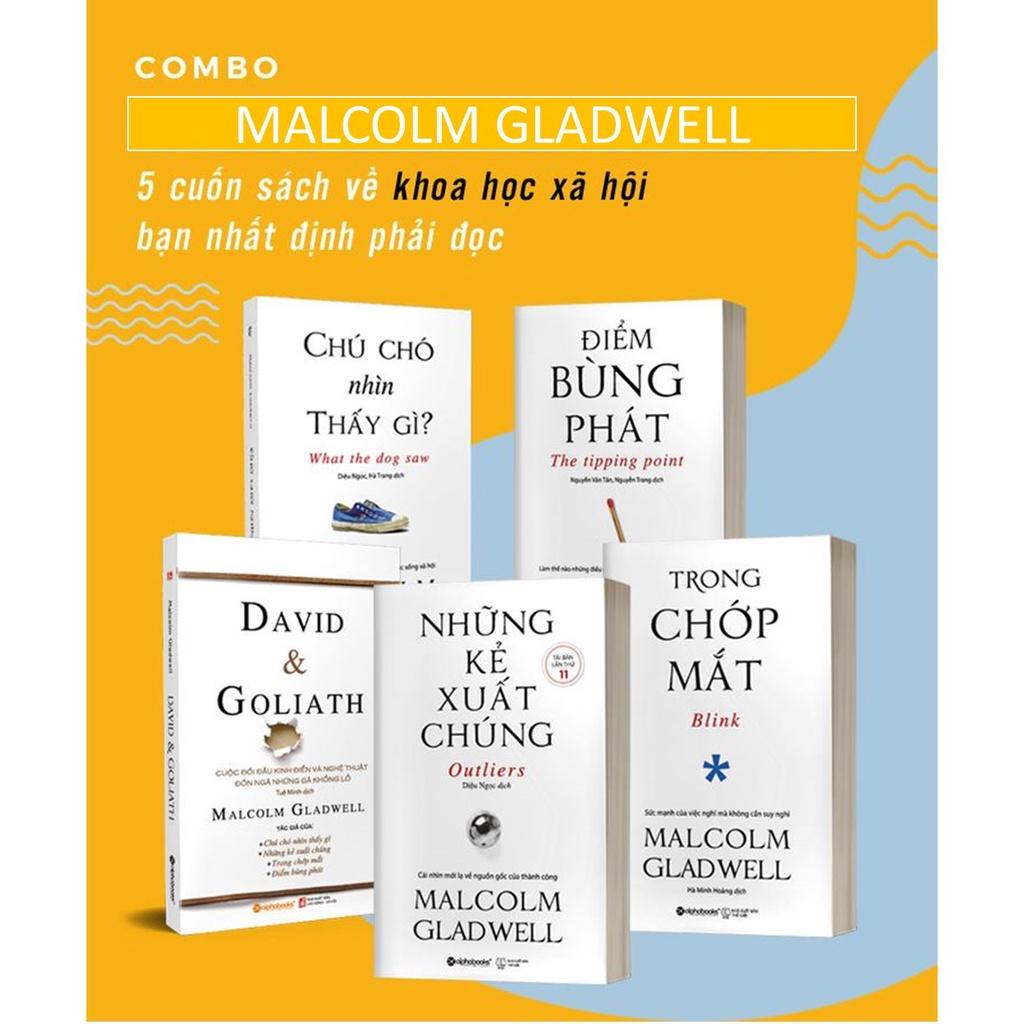 Sách Malcolm Gladwell - Combo 5 cuốn sách về khoa học xã hội bạn nhất định phải đọc - Alphabooks - BẢN QUYỀN - Chú chó nhìn thấy gì