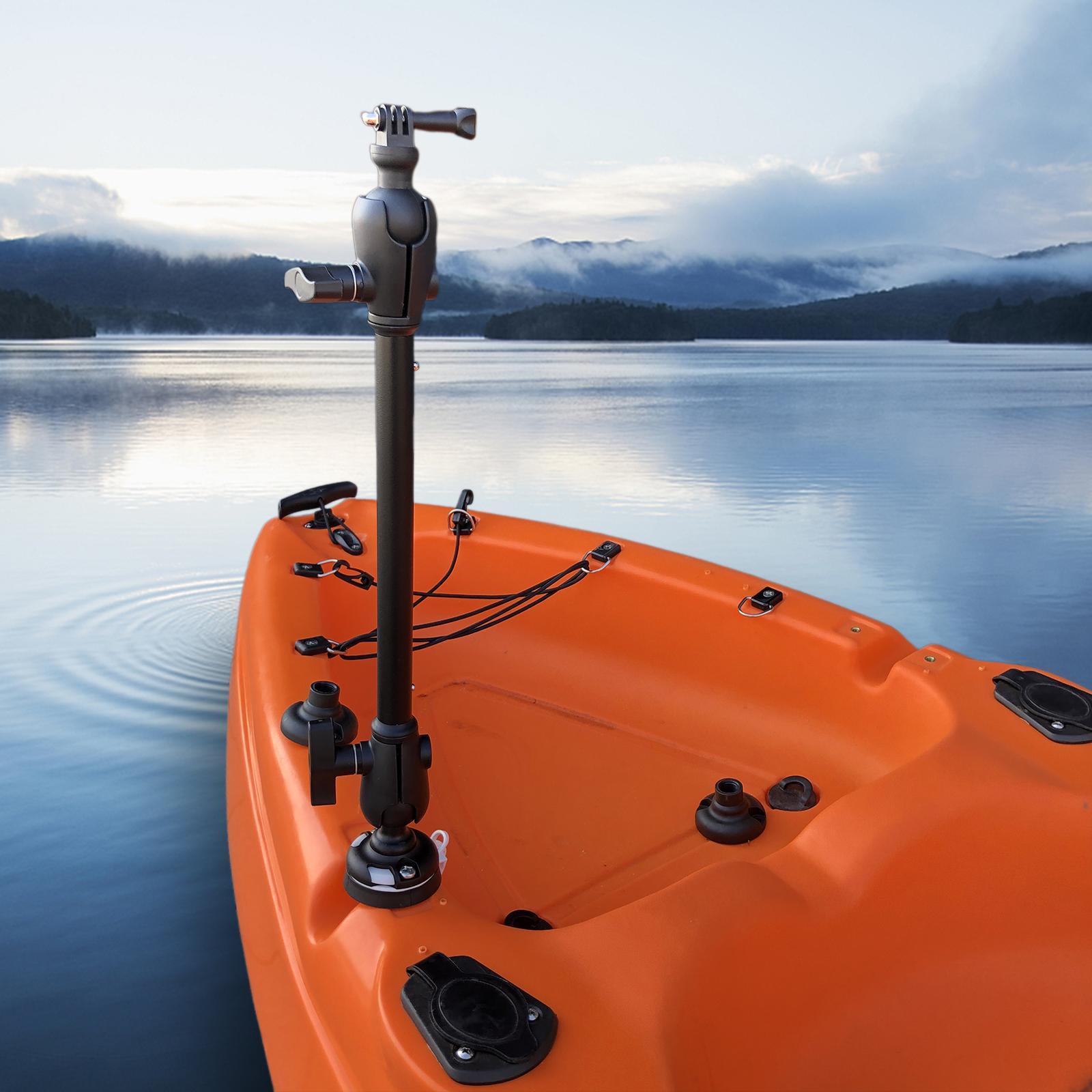Kayak Action Camera Mount Sports Camera Rack Kayak Rail Track Camera Holder for