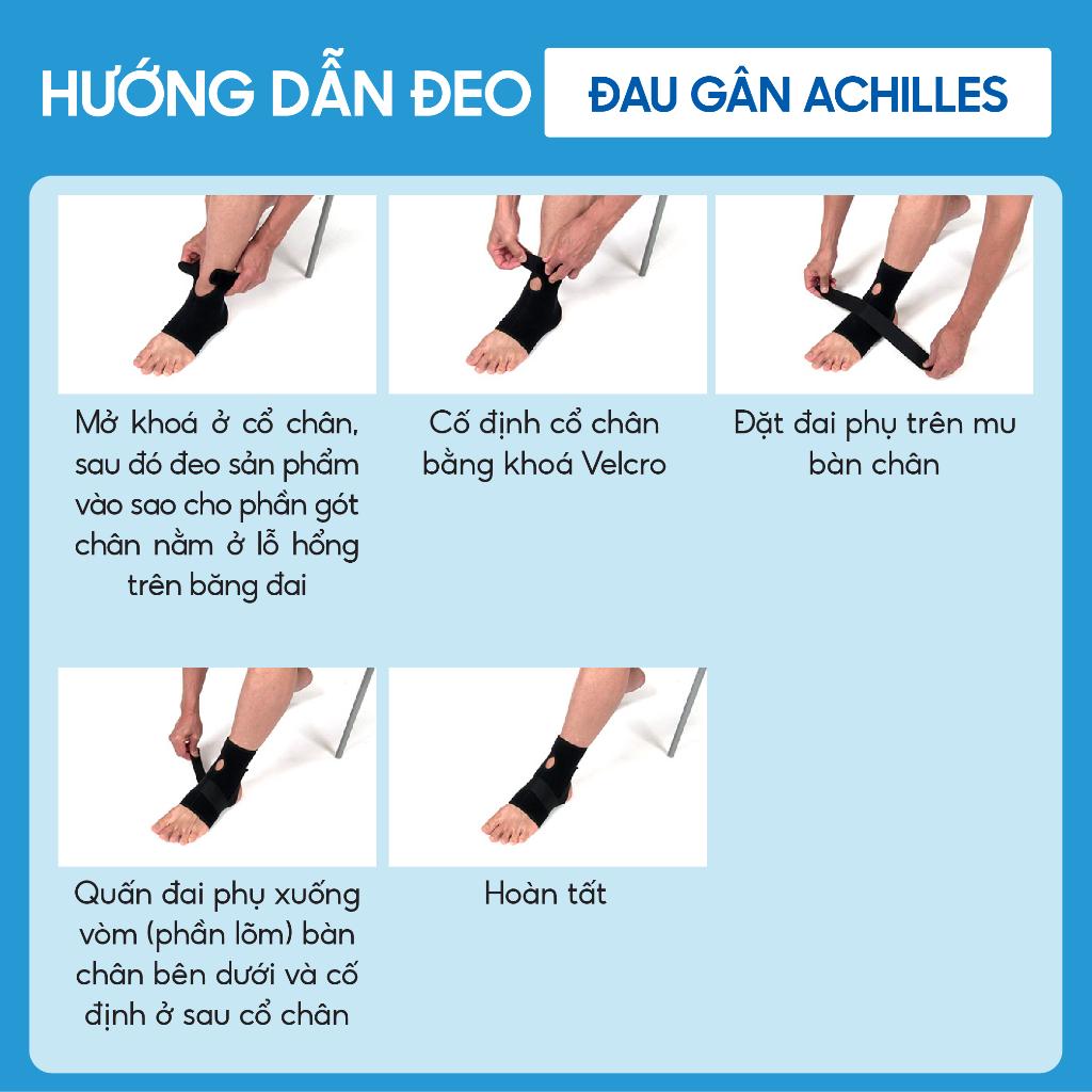 Đai cổ chân Phiten loại cứng AP166003/AP166004/AP166005