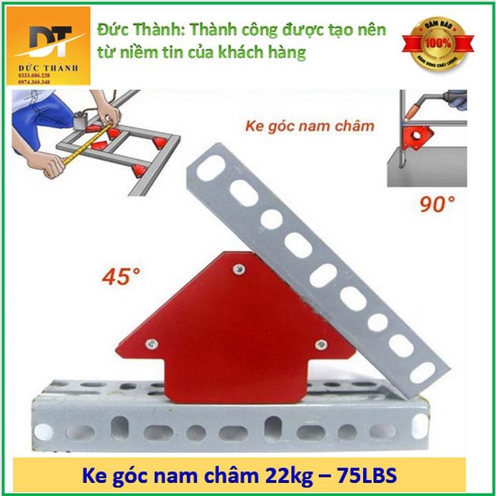 Nam châm ke góc hàn - Lực hút 22KG.