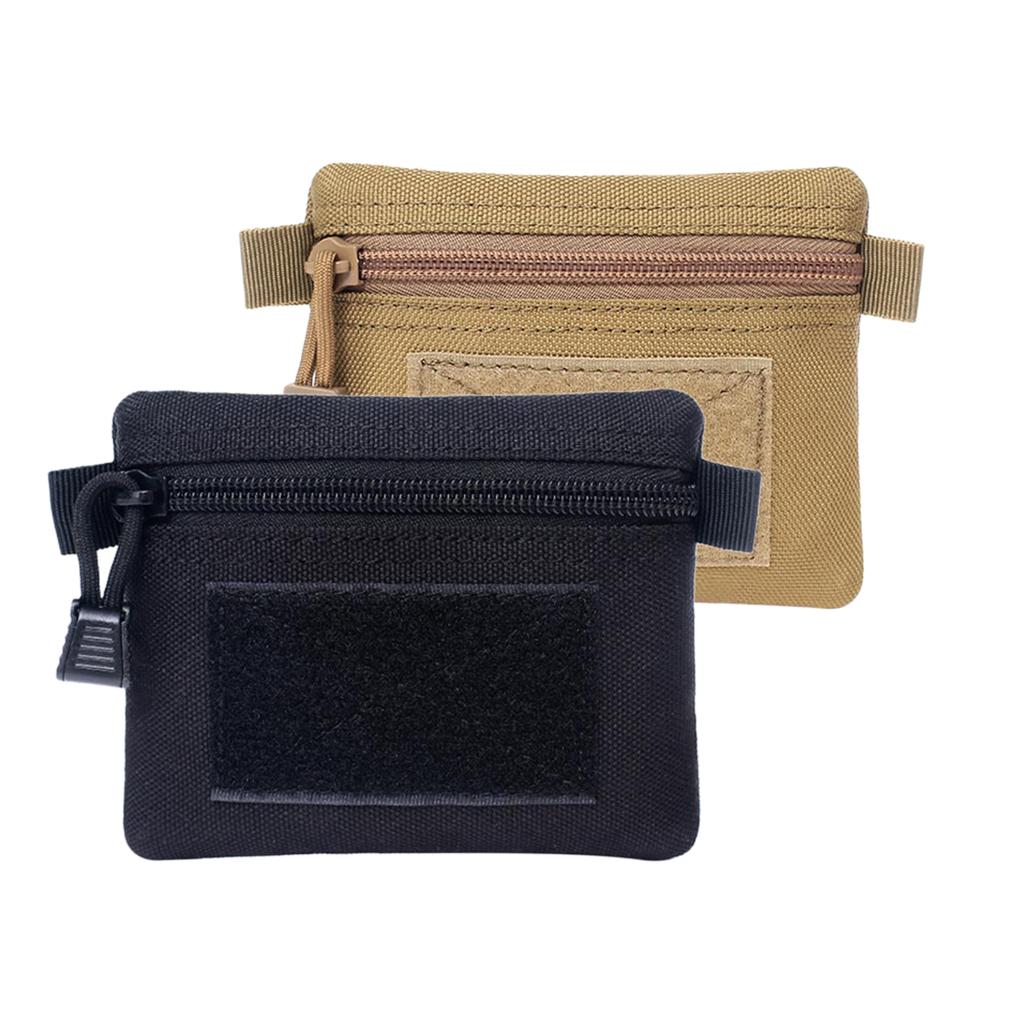 2pcs Wallet Key Pouch Molle Gadget Pouch Accessory Bag