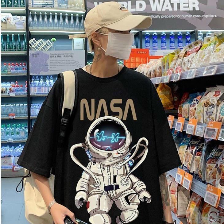 Áo Thun NA-SA Nam Nữ Ulzzang Unisex, Áo thun unisex phông tay lỡ form rộng DISOUT nam nữ cotton ulzzang oversize